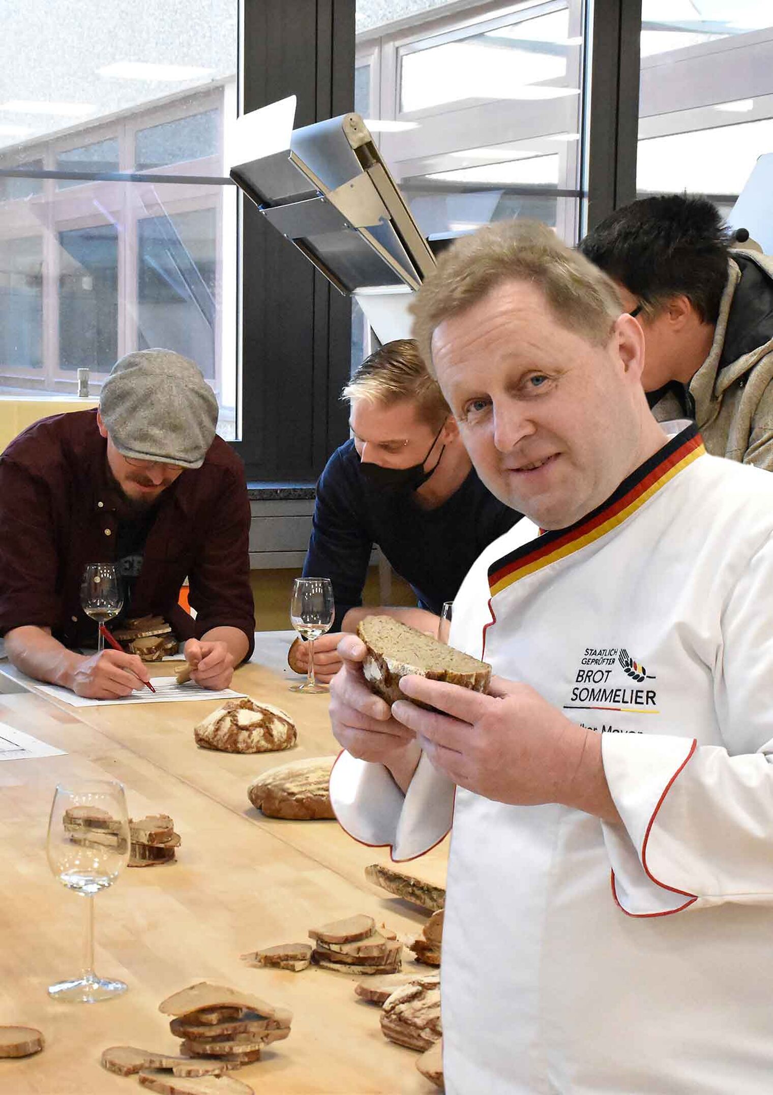 Bäcker Meisterschule Bildungszentrum Würzburg Schulung angehender Bäckermeister