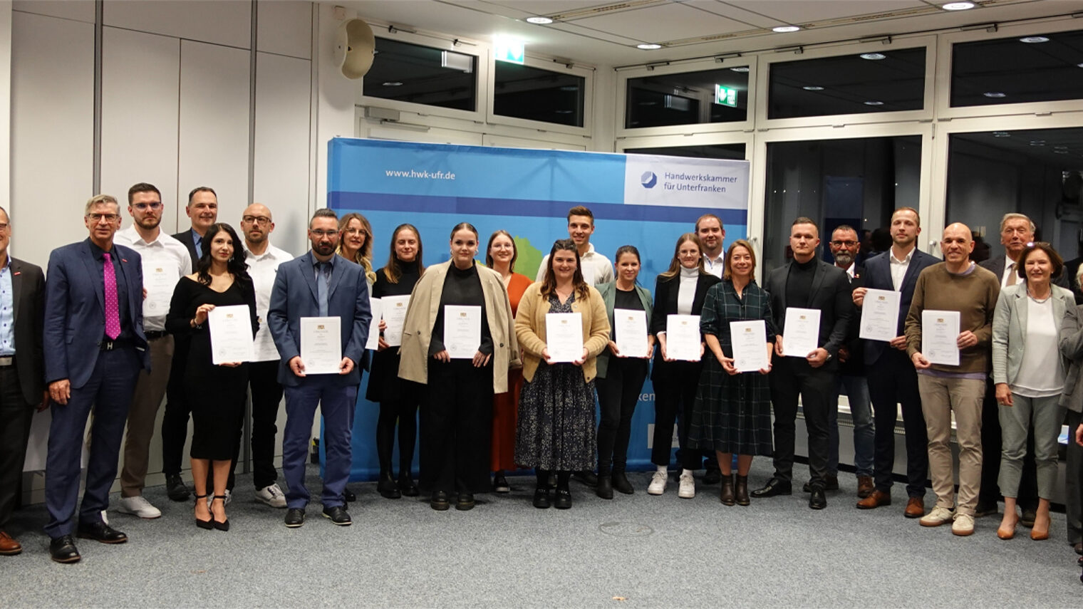 Gruppenfoto der Meisterpreisträger 2024
