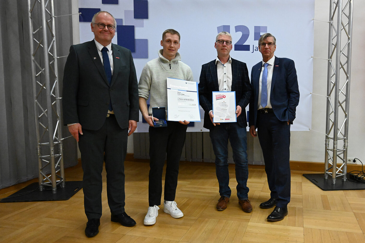 Ehrung Bundessieger 2024 Gruppenbild