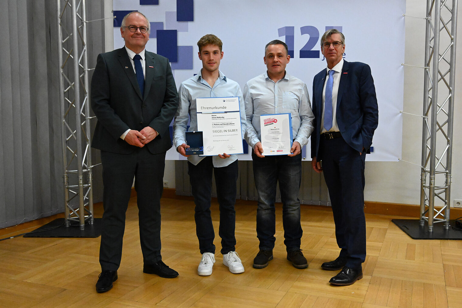Ehrung Bundessieger 2024 Gruppenbild