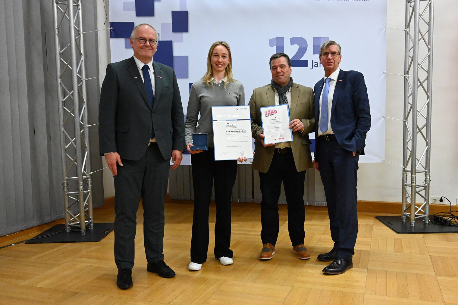 Ehrung Bundessieger 2024 Gruppenbild