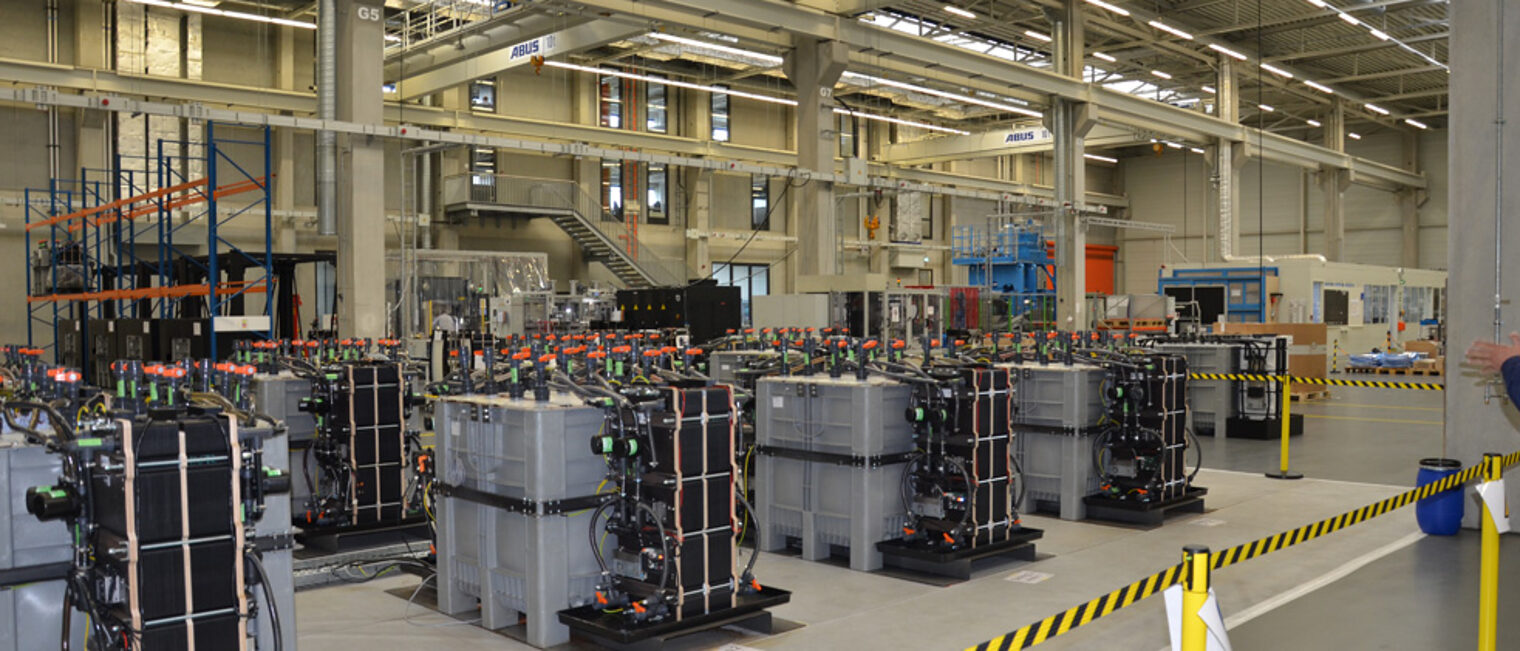 Zellen von Stromspeicher-Batterien