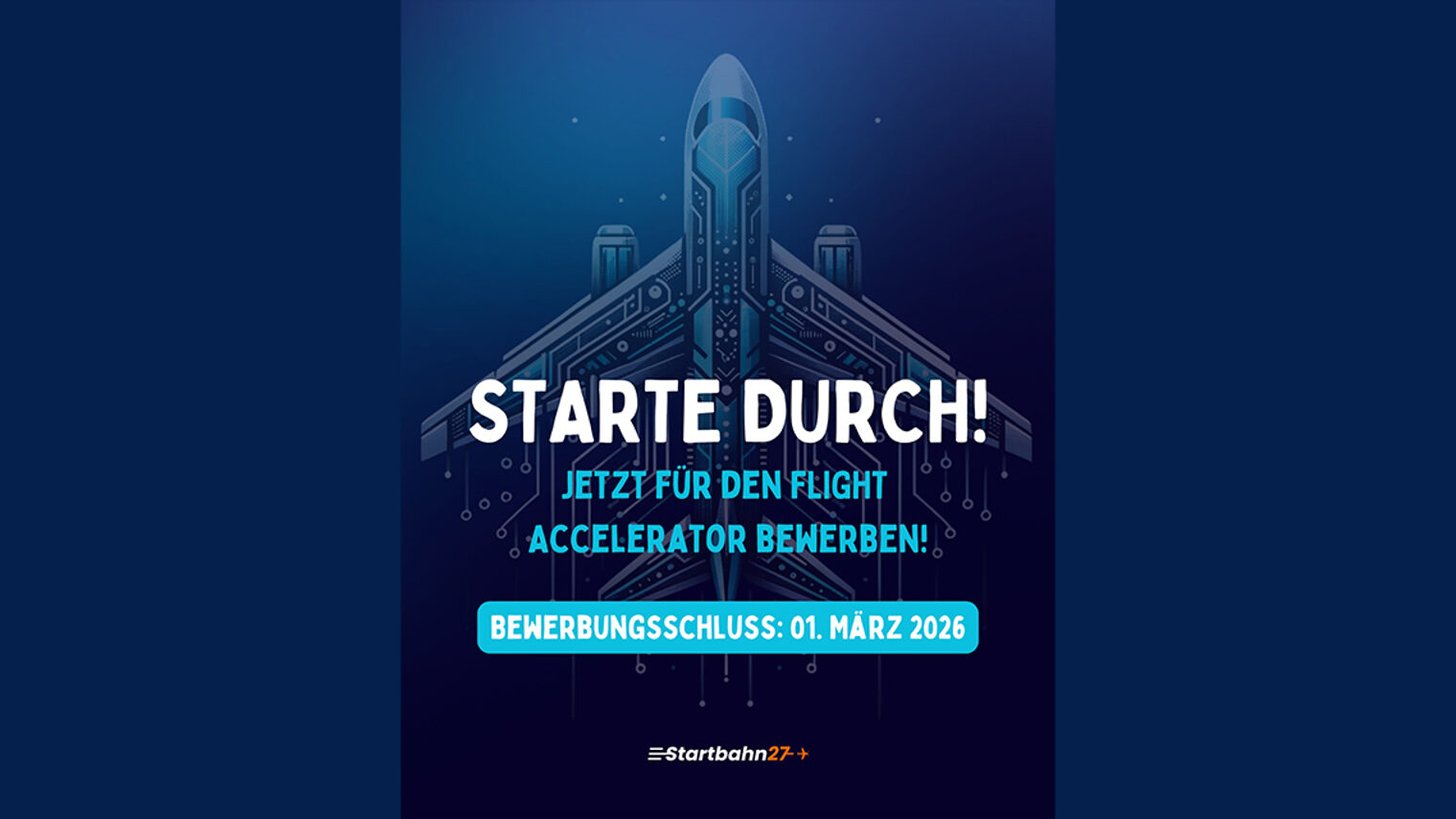 Starte durch, jetzt für Flight bewerben - Visual